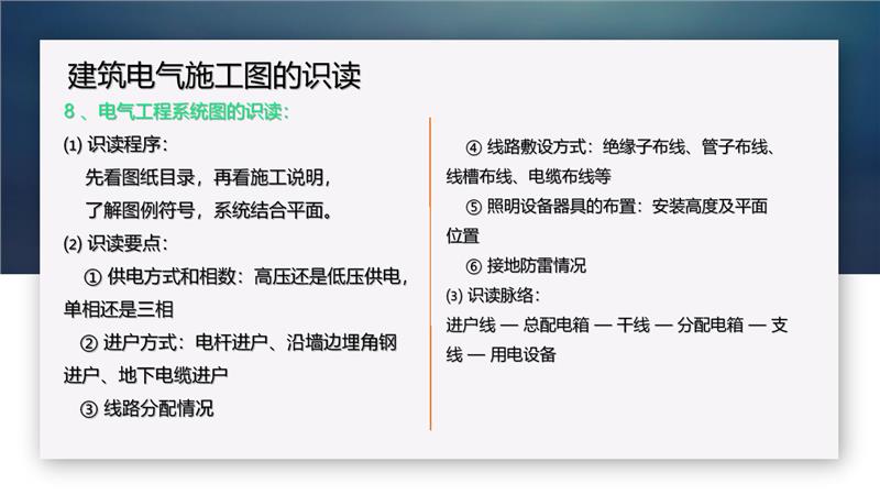 菜瓜网校安装造价教程：电气施工图解析与工程量计算